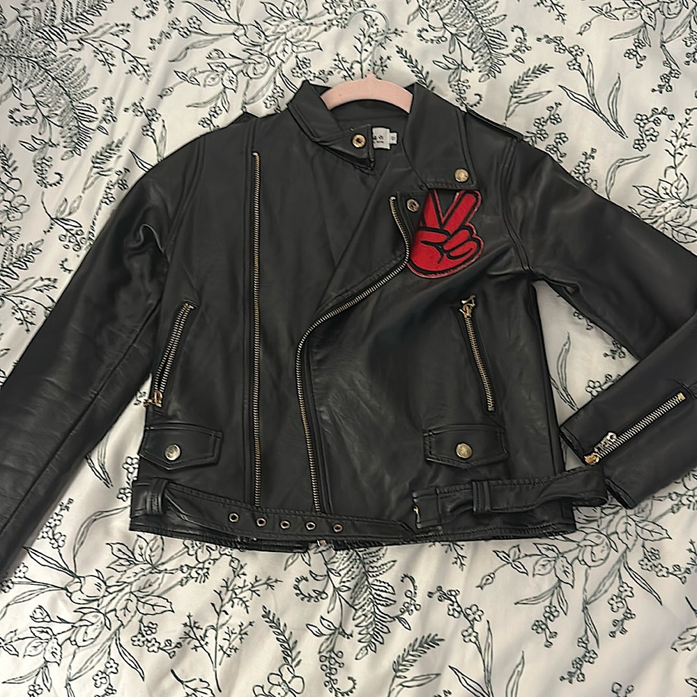 Lola + the boy leather jacket